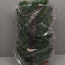 23 Inch Christmas Swag for Front Door, Artificial Christmas Teardrop Decoration with Pinecone and Fern, Christmas Stair Swags with Light Hanging Holiday Decor for Indoor Outdoor Window Wall