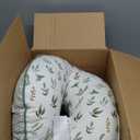 Boppy Nursing Pillow, Green Sage Leaf, Larger, More Supportive Pillow for Breastfeeding and Bottle Feeding; Firmer Fill, Higher Lift, Larger Area Than Original Nursing Pillow; JPMA Certified