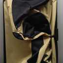 Amazon Basics Folding Soft Crate for Cat, Dog, Rabbit, Portable and Collapsible, 36 Inch, Tan, L 36" x 24" x 24"