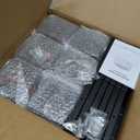 VIODAIM Solar Post Cap Lights 4x4 5x5 6x6, Waterproof Firefly, 12-Pack