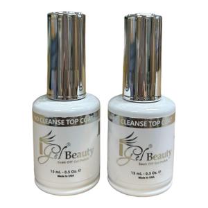 IGEL Impeccable Gel Soak Off No Cleanse Top Coat 0.5 oz (2 Packs)