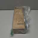 BOOMJOY Floor Scrub Brush with Long Handle, 2 in 1 Scrape and Brush, Stiff Bristles for Cleaning Bathroom, Patio, Garage, Kitchen, Deck, Tile, Blue