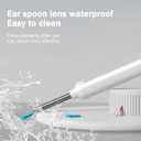 Ear Wax Removal, Ear Wax Removal Tool Camera with 1080P and 6 LED Lights, Ear Cleaner with 10 Replacement Tips, Earwax Removal Kit with Camera and 7 Pcs Ear Picks for Android/iOS