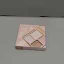 JUDYDOLL Highlight & Contour Palette, All-in-One Matte Highlighter Contour Compact, Natural Brightening Finish for Cool Fair & Olive Skin (New Version 04 Blush Shadow Palette)