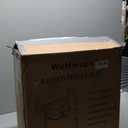 WeHwupe Raised Toilet Seat with Handles for Elderly - Toilet Seat Risers for Seniors with Adjustable Padded Arms - Elevated Toilet Safety Seat for Standard or Elongated Commode