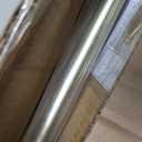 Brass Disc Curtain Rods, 28-48 Inches Window Curtain Rod,Adjustable Room Darkening Drapery Rod with Aluminum Finials and Brackets,Wrap Around Design
