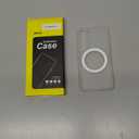 JETech Magnetic Case for Samsung Galaxy S23 5G 6.1-Inch, Compatible with MagSafe, Translucent Matte Back Shockproof Phone Cover (Frosted Clear)