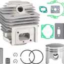 40mm Big Bore Cylinder Piston Ring Kit for 2 Stroke Engine 43cc 47cc 49cc Mini ATV 4 Wheeler Quad Gas Scooter Bike(40-5)