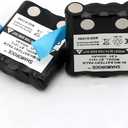 2X 800mAh Ni-MH Battery BP38 BP39 BP40 BT-537 BT-1013 Replacement for Uniden Walkie Talkie Radio GMR635 GMR638 GMR645 GMR648 GMR680 GMRS380 GMR3699 GMR2889 Rechargeable IXNN4002B