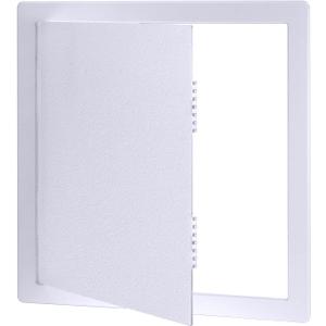 QWORK Access Panel for Drywall - 18x18 Inch Plastic Access Door, Removable Wall Access Panel Compatible with Plumbing & HVAC Systems