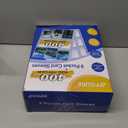 9 Pocket Card Sleeves, Holds 900 Cards, Trading Card Binder Sleeves, 3 Ring 9 Pocket Pages for Sports Cards, Coupons, Game Cards, 50 Pack