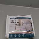 Levinsohn Textile Company Fresh Ideas All-in-One Cool Bamboo Mattress Protector W/Bed Bug Blocker Full