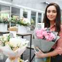 Anwyll Thank You Cards for Small Business,100Pcs Thank You Card for Packaging,Thank You for Supporting My Small Business Cards,White Thanks for Your Order Card for Customer Appreciation (3x3.5'')