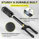 JDMON Front Air Struts Suspension Shocks Absorbers Replacement for 2007-2012 Mercedes Benz GL-Class W164 X164 GL320 GL350 GL450, Replace 1643206113, 1643204513
