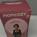 Momcozy Baby Carrier - Ergonomic, Cozy and Lightweight Carrier for 7-45lbs, Effortless to Put On, Ideal for Hands-Free Parenting, Enhanced Lumbar Support, Air Mesh-Almond