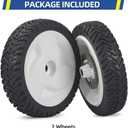 GICOOL 105-3036 105-3024 105-3025 Rear Drive Wheels, 8 Inch Wheels Fit for 20041 20066 20017 20068 20073 Recycler Self-Propelled Push Mower, Pack of 2