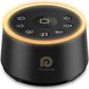 Dreamegg White Noise Machine - Sound Machine for Adult Baby Kid, Noise Machine for Sleeping with 24 Calming Sound, Ambient Nightlight, Continuous or Timer, Loud Sleep Machine for Home Nursery Office (Palm-sized (Standard))