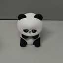 TLAOTNIY Squishy Cute Panda Night Light,Voice Controlled Light with 4 Color Modes Soft Silicone USB Charging Panda Lamp for Kids Room,Novelty Animal Night Lamp for Decor (C-1pack)