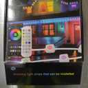 HConce Permanent Outdoor Lights Pro, 50ft RGB-IC LED Eaves Lights, IP67 Waterproof with Smart App&Remote Control,for Christmas,Party, Daily, Halloween and All Holiday Decor