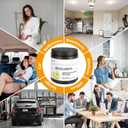 6 Pack Odor Eliminator Gel Beads, 6 kinds of fragrance Clear Air Freshener Made with Essential Oils - Eliminates Odors in Bathrooms, Cars, Boats, RVs & Pet Areas