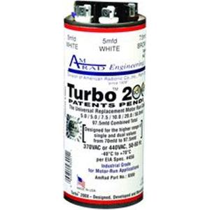 American Radionic Company Amrad Turbo 200X Universal Motor Run Capacitor, 97.5 Mfd