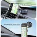 Jononser Magnetic Suction Cup Phone Mount for Magsafe, 360 Adjustable Magnetic Car Phone Holder, Pocket Size Foldable Car Mount, Cell Phone Holders for Your Car for iPhone 17 16 15 14 13 12 Series, Black