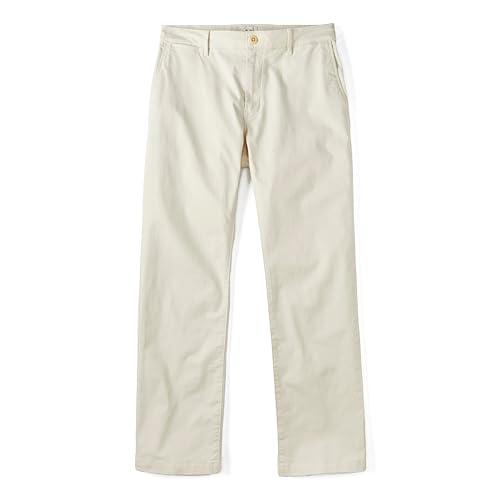 Huckberry Flint & Tinder 365 Chino Pant - Hb Classic, Salt, 31 x 30