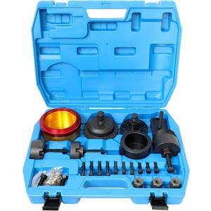 DPTOOL Crankshaft Seal Removal Tool Kit Crankshaft Front and Rear Oil Seal Remover and Installer Set Compatible with BMW N40 N42 N45 N45T N46 N46T N52 N53 N54 N55 Engine