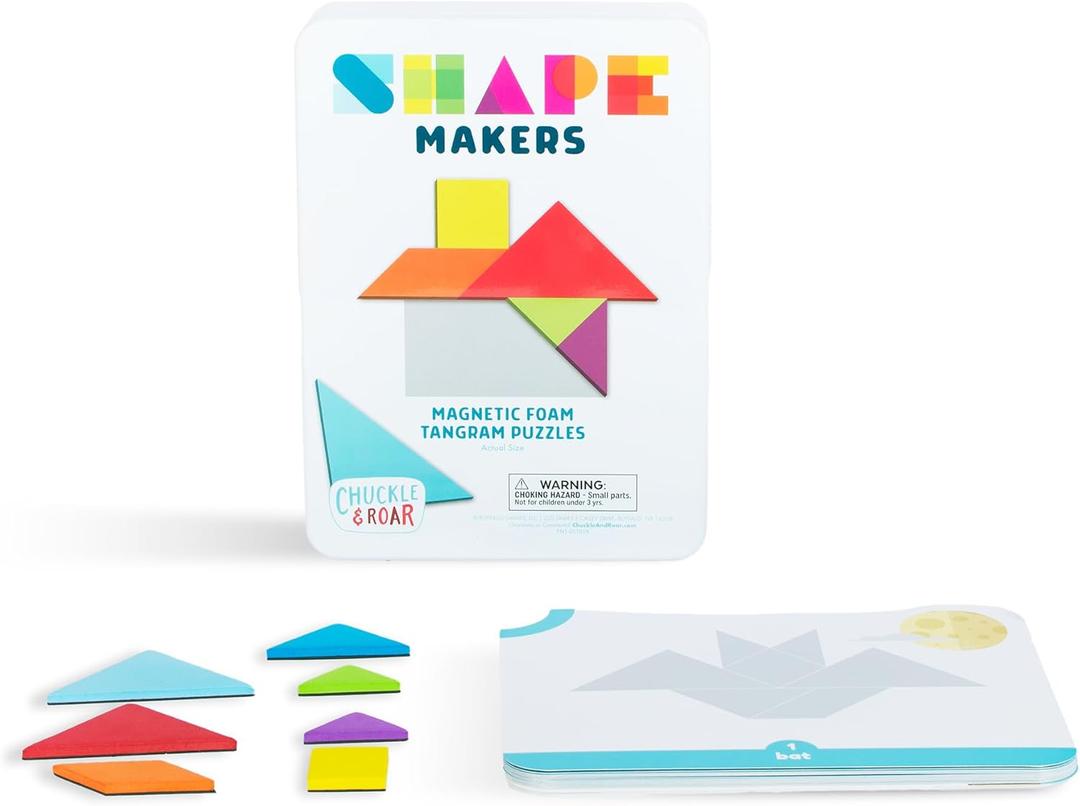 Chuckle & Roar Magnetic Block Shape Makers