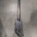 Donner Nylon-String Travel Guitar HUSH-C Acoustic Electric Guitar, Portable and Ultra-Light Guitar Kit for Quiet Practice with Earphone, Built-in Tuner, Detachable Stand & Gig Bag, Black