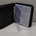 Ettonsun Fireproof Coin Collection Book Holders for Collectors, 460 Pockets Coin Organizer Sleeves Coin Album & 36 Currency Sleeves Album Money Holder Coin Storage Case for Coin Collection Supplies (Black)