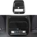 Youtaiche Car Sticker Reading Light ABS Carbon Fiber Interior Trim Cover Decal for Ford F150 2021 2022 2023 2024 Accessories