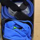 Supet Raised Inflatable Dog Cone Collar to Stop Licking, Soft Dog Cone Alternative for Large Dogs, Doggie Donut Collar After Surgery (Blue, L)