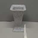 Cemetery Vase for Grave Headstones with Metal Spike, Flower Pots for Outdoor Plants, Memorial Vases for Graves