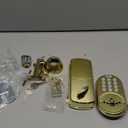 MiLocks DF-02P Keyless Entry Deadbolt Door Lock with Electronic Digital Keypad Entry, Polished Brass , Yellow