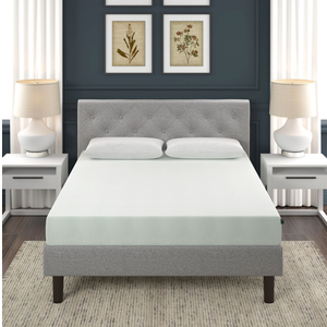 ZINUS 12 Inch Green Tea Memory Foam Mattress [New Version], Full, Fiberglass free, Medium Firm Feel, Zoned Pressure Relief, Certified Safe Foams & Fabric, Mattress in A Box
