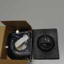 Oil Pressure Gauge Kit 7 Color 100 PSI Upgraded 2-1/16" 52mm Includes Electronic Sensor & Wiring for Car Truck