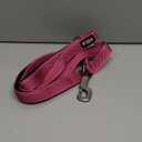 Fida 4 FT Heavy Duty Dog Leash with 2 Comfortable Padded Handles, Traffic Handle & Advanced Easy Snap Hook, Reflective Walking Lead for Large, Medium & Small Breed Dogs, Rose (4 Feet (Pack of 1))