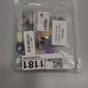 Nuenen 30 Pcs Heart Shape Crystals Bulk 1.2 Inch Gemstone Heart Worry Stone Love Rocks Quartz Wholesale Love Pocket Palm for Christmas Stress Relief Witchcraft Women Gift (Classic Color)