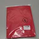 VICHYIE Women Lapel Neck Ribbed Bodycon Tight Fall Dress Long Sleeve Mid Thigh Pencil Above Knee Dresses (Large, Red)