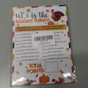 Thanksgiving Party Icebreaker Card - Who Is The Biggest Turkey -A Set of 20 Game Cards, Thanksgiving Dinner Game For Teens & Adults, Friendsgiving, Harvest, Holiday, Party Favor And Supplies - A03 (Three)