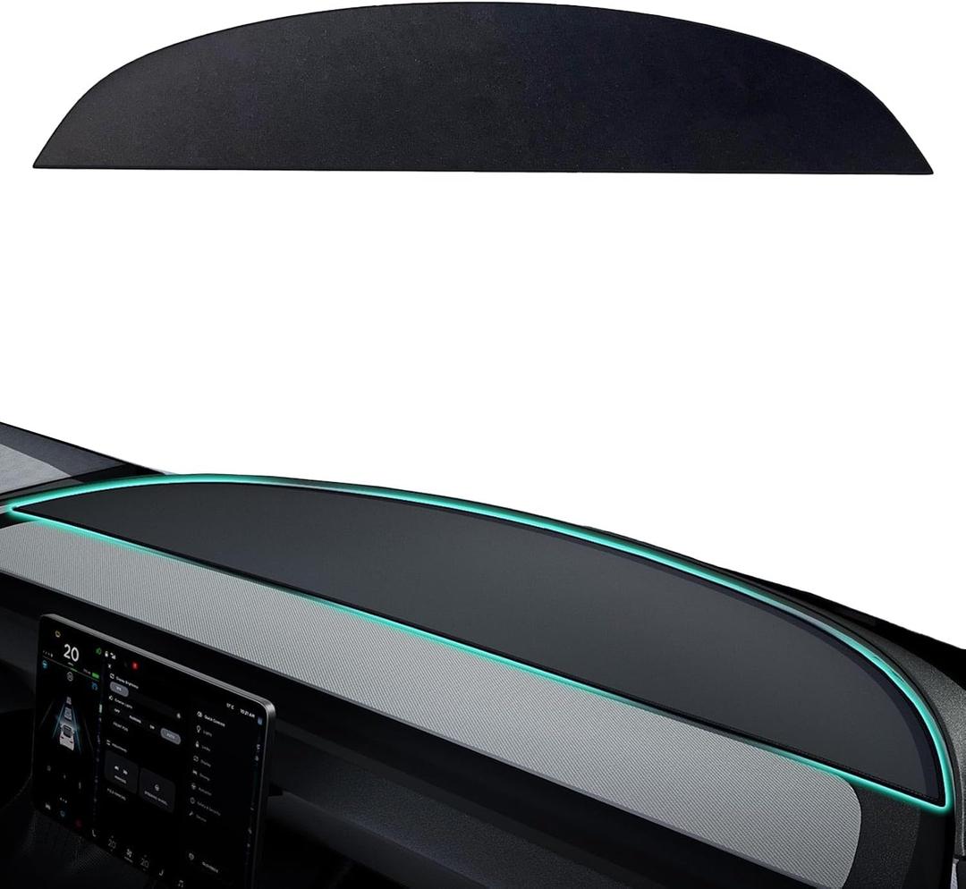 Zanch Original Tesla Model 3 Highland Dashboard Cover, Upgraded 2025 Anti-Glare 100% Sunshield Suede Dash Mat, Full Protection with No-Slip, Fits Model 3 Highland (2024) Tesla Accessories