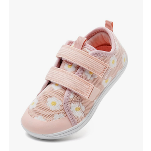 WateLves Toddler Little Kids Wide Barefoot Shoes The First Walking Shoes Girls Boys Breathable Zero Drop Minimalist Sneakers with Wide Toe Box Natural to Grow
, Size -28