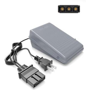 Replacement Brother Sewing Machine Foot Pedal and Power Cord Compatible with Brother jx2517 lx3817 ls2125 lx3125 1034d lx2500 xl5130 gx37 ls2400 xr3774 ls1520#j00360051