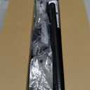 Double Shower Curtain Rod, Adjustable 28 to 76 Inches Wall Mounted Double Shower Rod Rustproof, Black Shower Curtain Pole for Bathroom, Laundry Room, Bathtub and more