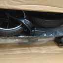 Dog Stroller for Large-Dogs: Easy Fold Dual Entry Onefoot Brake