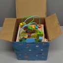 Wooden Activity Cube | Montessori Toys for 1 2 3 Year Old Toddlers | One Year Old 1st First Birthday Gift | Educational Toys for 12+ Months Baby Boys Girls | Bonus Sorting & Stacking Game (Pink)