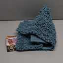 Yimobra Toilet Rug U Shaped Washable 24x20 Inch - Ultra Soft Absorbent Chenille Bath Rugs for Toilet, Quick Dry & Machine Washable, Non Slip Contour Bathroom Mat, Teal Blue