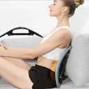 Back Massager-Back Stretcher for Relieving Back Pain, Adjustable Back Massage Board, Used for Spinal Decompression and Back clamp Pain Relief Device, Suitable for Home and Office use.