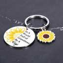 Gifts for Grandma, Grandma Gifts, Grandma Birthday Gifts, Sunflower Keychain Gift for Grandma, Great Grandma Gifts, Gigi Gifts for Grandma, Mothers Day Gifts for Grandma, Grandma Christmas Gifts